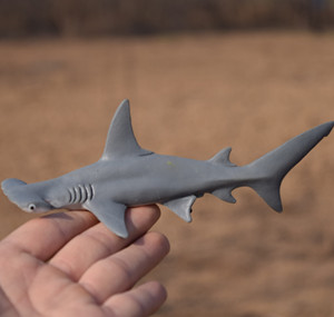 德国思乐锤头鲨海洋系列仿真动物鲨鱼模型儿童玩具收藏摆件