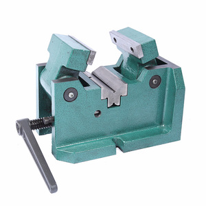 锯床台钻铣床专用夹具立卧两用圆钢v型 v口台虎钳机用平口钳