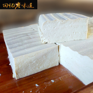 新鲜大豆腐4斤真空发全国 东北卤水豆腐纯手工现磨 鲜豆腐 嫩豆腐