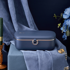 小熊加热饭盒插电保温免注水便携电热饭盒上班族便当盒热饭菜神器