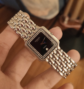 RaymondWeil雷蒙威石英女表 镶钻石镀金表正品二手原装手表