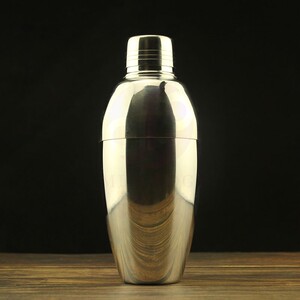 不锈钢日式birdy调酒壶英式摇酒壶三段式调酒器雪克壶摇酒器