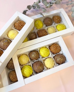 10粒巧克力盒星空星球巧克力包装盒生巧礼盒费列罗瑞士莲糖盒果盒