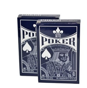 得力9636 皇冠金品扑克牌 耐磨耐用 高档印刷工艺