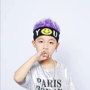 保暖头套卷发7针织帅气5儿童脏辫帽子韩版8岁男孩子4搞笑泡面潮流