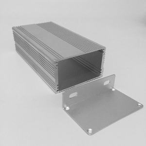 仪表壳体铝壳铝盒diy线路板传感器锂锂电池电源盒铝合金外壳46x77
