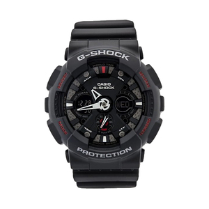 现货 卡西欧 gshock手表男 防水运动复古男表 ga-120-1a 蜘蛛俠