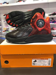 安踏男童篮球鞋儿童篮球鞋中大童风火轮战靴鞋子31841101