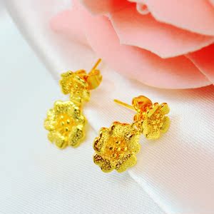新娘饰品三件套黄金
