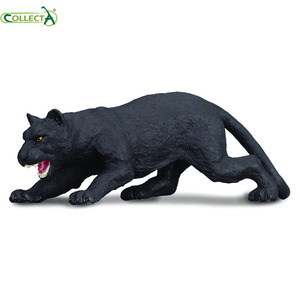 88205黑豹 英国collecta我你他仿真野生动物模型玩具教具礼品摆件