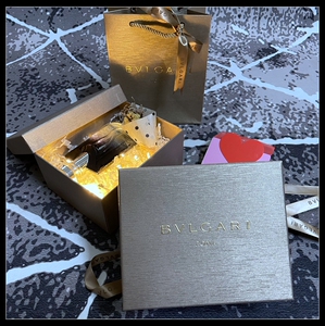 专柜原版赠品bvlgari/宝格丽香水纸袋香水盒袋子礼品袋 袋子