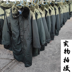 中老年棉大衣保暖加厚长款可拆卸内胆防寒棉袄双内胆保安大衣