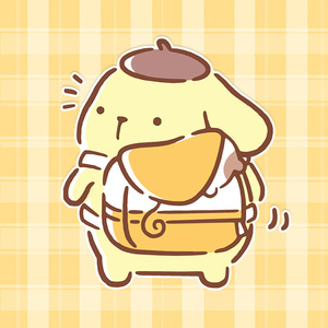 321人付款淘宝三丽鸥布丁狗车贴可爱卡通汽车油箱盖玻