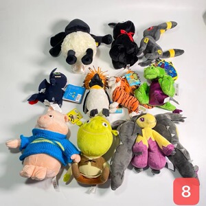 特价清仓8 经典卡通外贸尾单小羊提米 驯龙高手 毛绒玩具玩偶公仔