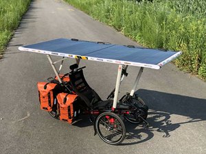 dlt 大骆驼躺车 铝合金变形金刚系列三轮躺车