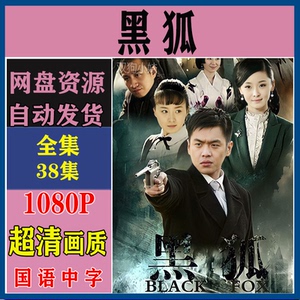 国产经典抗战剧黑狐超清电视剧1080p 38集网盘素材源文件自动发货