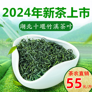【预售】2024年新茶竹溪绿茶500g浓香型湖北十堰茶叶高山手工炒青