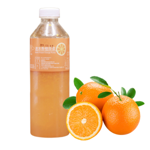 小帅果冷冻非浓缩橙汁920g鲜榨香橙原浆果汁水果茶奶茶店专用原料