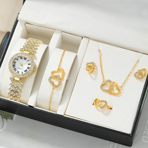 Fashion diamond women's watch bracelet necklace 手表手链项链
