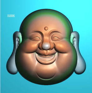 弥勒佛浮雕精雕图