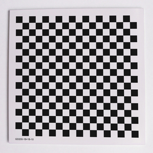 棋盘格标定板 光学标定板 18X18 机器视觉 方格系列 氧化铝分划板