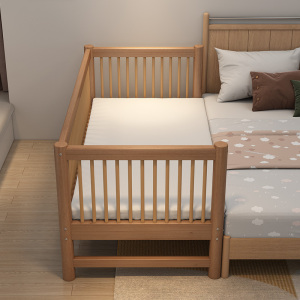 拼接床男孩婴儿加宽大床姐妹双人床分床睡神器实木小床1人付款2410
