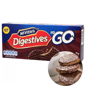 Mc Vities Digestives英国进口麦维他巧克力涂层消化饼干 199.8g