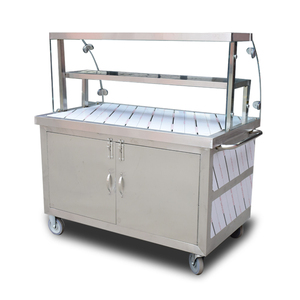 麻辣串炸串车凉菜凉皮凉面小吃车油炸手推车外卖车卤菜摊位车早餐