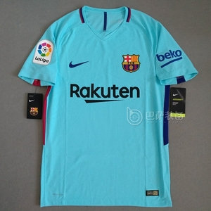 巴塞罗那巴萨 梅西 1718赛季 西甲 客场球员版球衣 847189 484