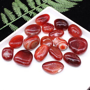 缘起水晶天然红玛瑙原石大颗粒儿童宝石淘沙鱼缸装饰造景石头摆件