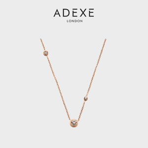 国际时尚直营天猫adexe【直营】英国品牌定制小众锁骨链 带钻手镯女