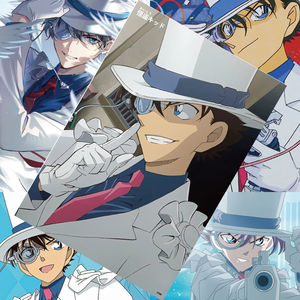 怪盗基德海报新款月下的魔术师魔术快斗动漫周边宿舍柯南墙贴壁纸