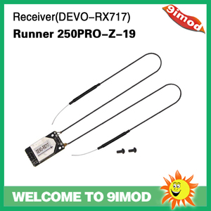 华科尔竞速穿越机配件 Runner 250PRO-Z-19 接收器(DEVO-RX717)