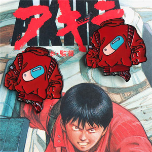 akira 阿基拉 金田正太郎 夹克胸针 合金珐琅 徽章