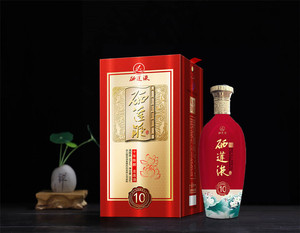 莲子酒原产地龙游建德富硒 莲香型酒50vol十年陈酿龙莲酒500