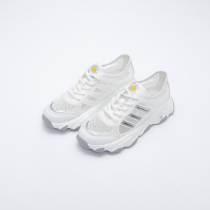 千佰莉2020新款休闲平底网面透气运动厚底老爹鞋女鞋01961027795