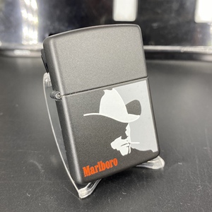 zippo打火机1992年万宝路点烟牛仔