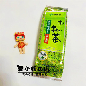 【现货】日本采购 伊藤园宇治抹茶入玄米茶200g袋