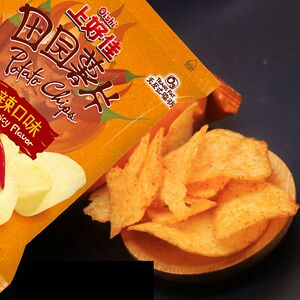 上好佳田园薯片香辣味