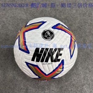 耐克Nike英超2023款球比赛训练足球成人3号皮质足球 DN3604-106