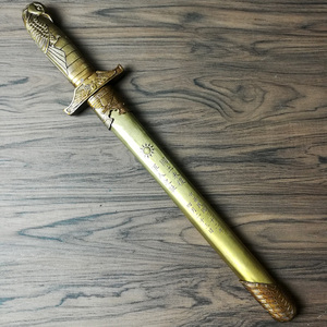 鹦鹉头中正剑民国收藏黄埔军校鹰头老兵器佩剑镇宅未开刃 包邮