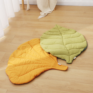 小狗狗垫子银杏树叶款正反双色宠物睡垫四季通用隔凉保暖地垫笼垫