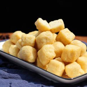 新款 安徽凤阳特产泡新鲜油豆泡空心家用商用麻辣烫火锅食材豆腐