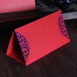 婚礼坐席卡