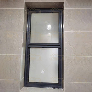 美式提拉窗户定制食堂网红上下推拉滑升小窗口厨房改造铝合金门窗