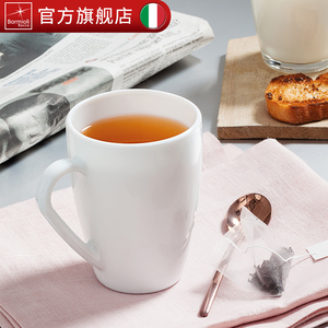 bormiolirocco原装进口马克杯钢化玻璃耐热咖啡杯办公室泡茶杯
