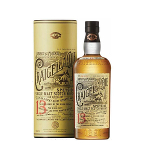 洋酒克莱嘉赫13年单一麦芽威士忌英国原瓶原装进口CRAIGELLACHIE