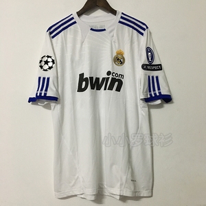 正品皇马皇家马德里1011赛季主场短袖球迷版球衣c罗p961630人付款