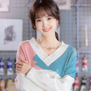 00kkadidas123淘宝大约是爱2许晓诺周是同款衣服女短袖西装领双排扣