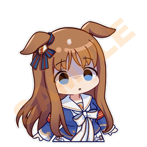 娘胡萝卜小挂件钥匙扣二次元动漫周边礼物东海帝皇神鹰草上飞3人付款